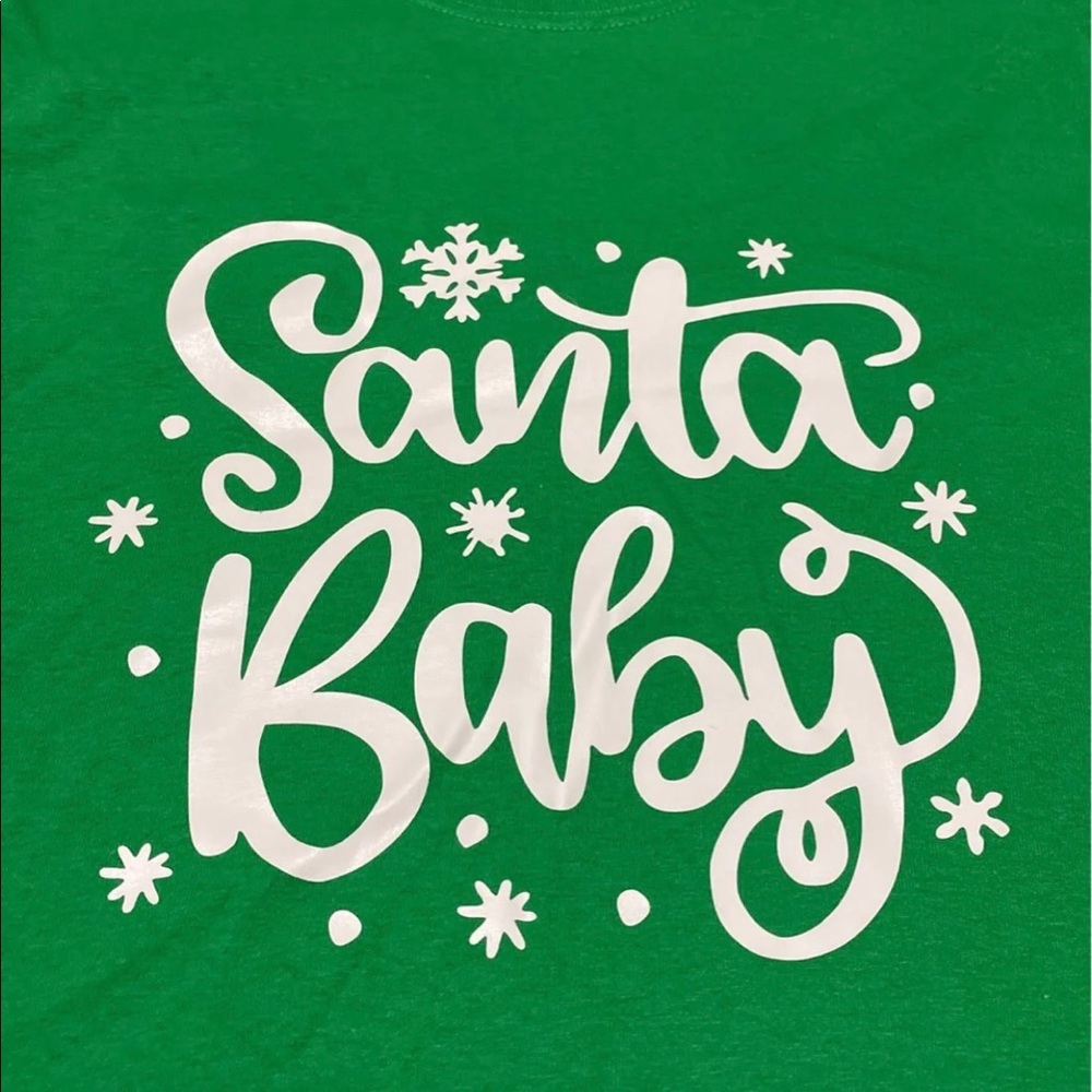 3/$20 Santa Baby men’s shirt